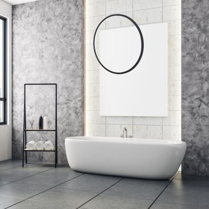 Φωτιστικό LED με καλώδιο SATURNO LED/28W/230V διάμ. 50 εκ. IP44 ανθρακί