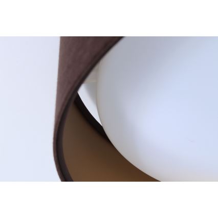 LED Ρυθμιζόμενο Φωτιστικό Οροφής SMART GALAXY LED/24W/230V διάμ. 45 εκ. 2700-6500K Wi-Fi Tuya καφέ/χρυσό + τηλεχειριστήριο