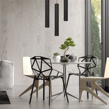 Φωτιστικό LED με καλώδιο TUBA 1xGU10/4,8W/230V μαύρο