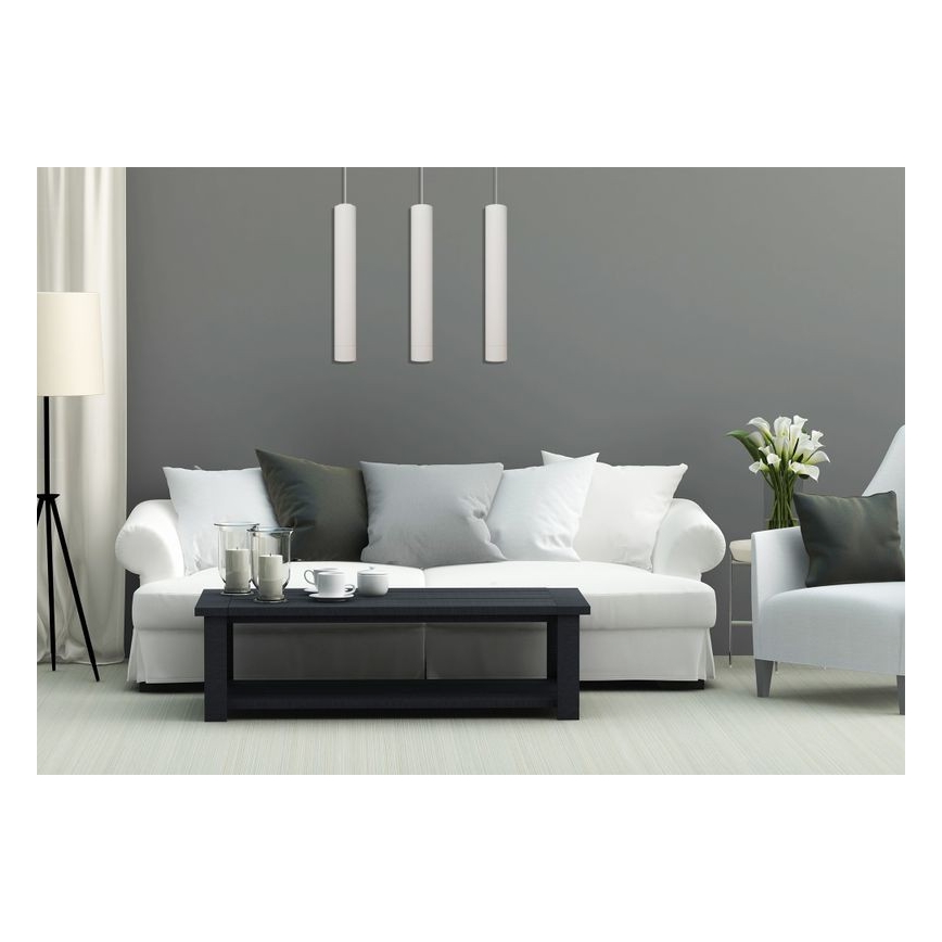 Φωτιστικό LED με καλώδιο TUBA 3xGU10/4,8W/230V λευκό