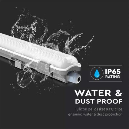 LED Τεχνικό φθορισμού φωτιστικό LED/22W/230V 6400K 150cm IP65