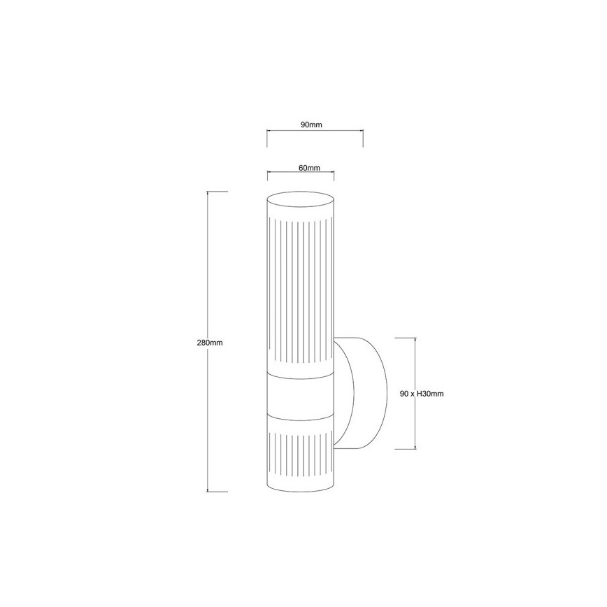 LED φωτιστικό τοίχου AMBIENTE LED/6W/230V 3000/4000/6000K χρυσό