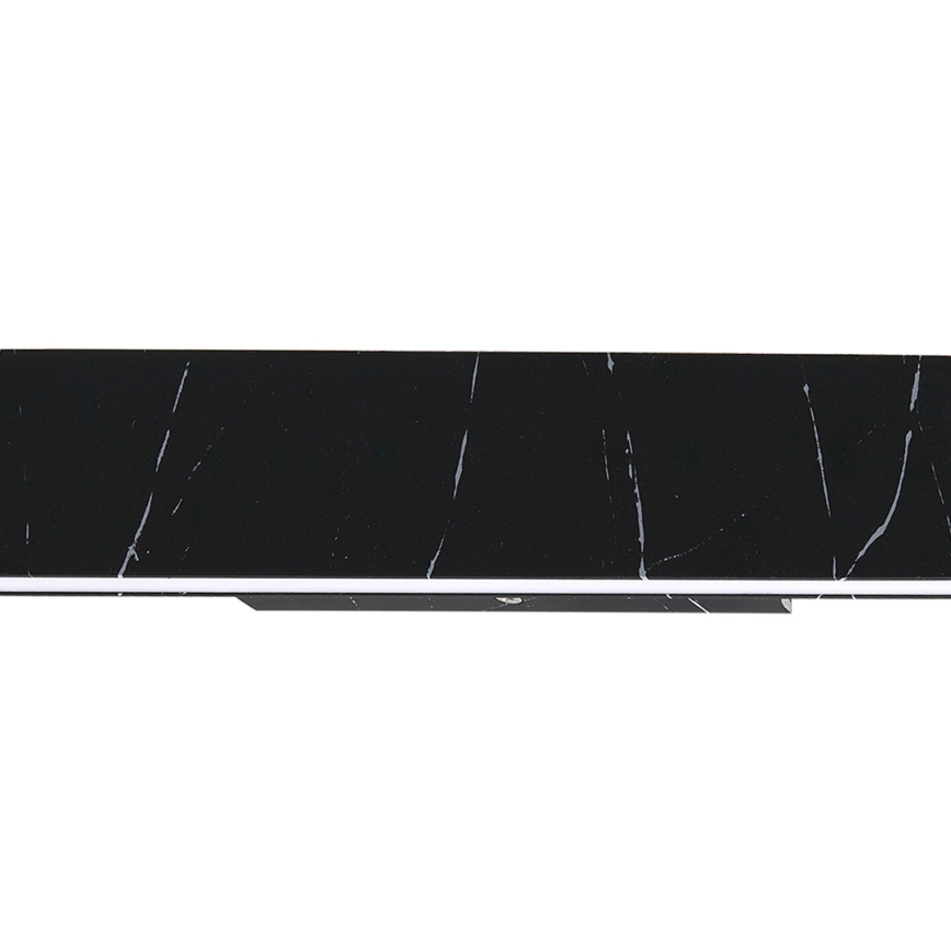 LED Φωτιστικό τοίχου PIERCE LED/12W/230V 30 cm μαύρο