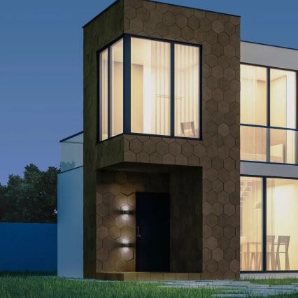 LED Φωτιστικό τοίχου εξωτερικού χώρου 6xLED/6W/230V IP54 4000K μαύρο