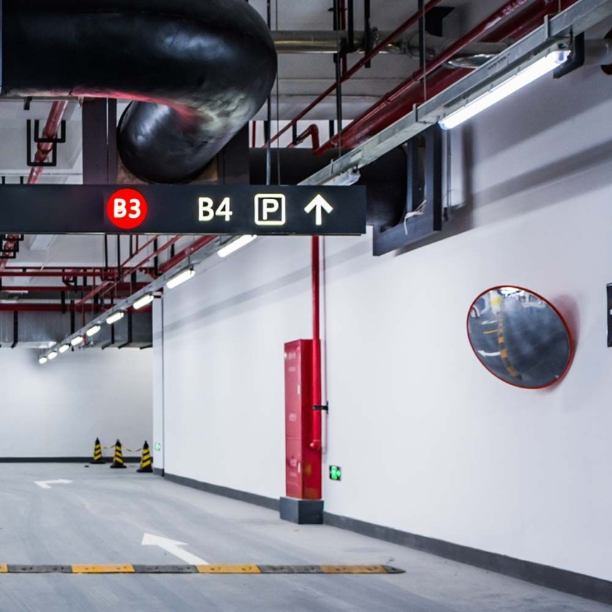 Τεχνικό LED φωτιστικό τύπου φθορισμού με αισθητήρα κίνησης και σούρουπου LED/48W/230V IP65 4000K 150 cm