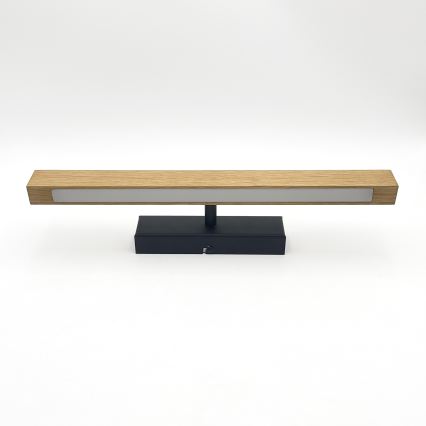 LED φωτιστικό για πίνακες VERDE LED/5,5W/230V 3000K 46 cm δρυς/μαύρο