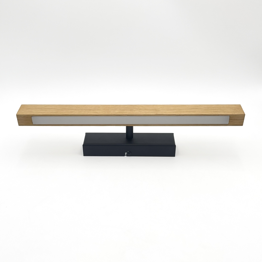 LED φωτιστικό για πίνακες VERDE LED/5,5W/230V 3000K 46 cm δρυς/μαύρο