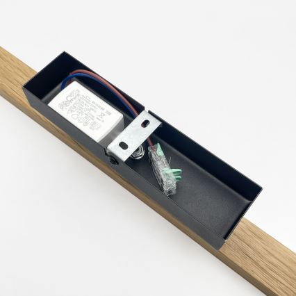 LED φωτιστικό για πίνακες VERDE LED/5,5W/230V 3000K 46 cm δρυς/μαύρο