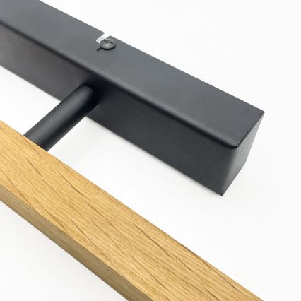 LED φωτιστικό για πίνακες VERDE LED/5,5W/230V 3000K 46 cm δρυς/μαύρο