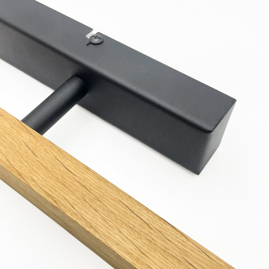 LED φωτιστικό για πίνακες VERDE LED/5,5W/230V 3000K 46 cm δρυς/μαύρο