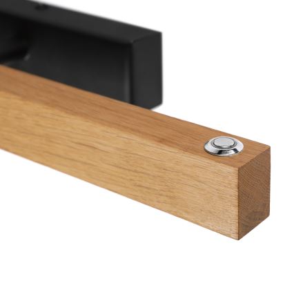 LED φωτιστικό για πίνακες VERDE LED/5,5W/230V 3000K 46 cm δρυς/μαύρο