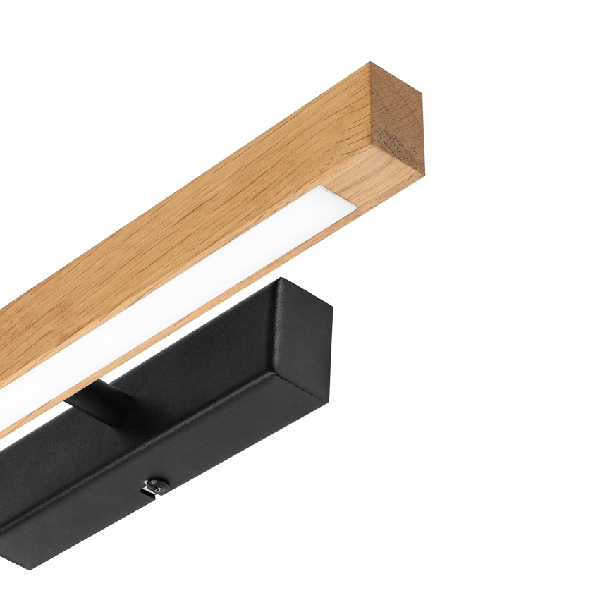 LED φωτιστικό για πίνακες VERDE LED/5,5W/230V 3000K 46 cm δρυς/μαύρο