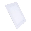 LED φωτιστικό για ψευδοροφή, 12W, 230V, 3000/4000/6000K, 17x17 cm, λευκό