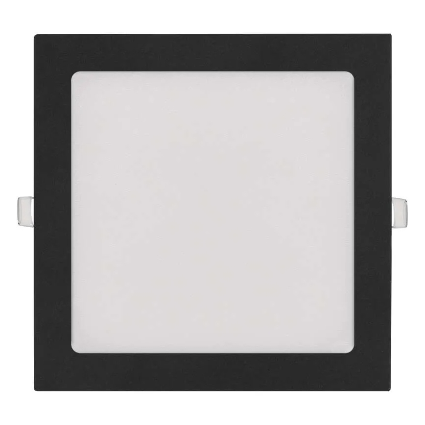 LED φωτιστικό για ψευδοροφή NEXXO LED/18W/230V 3000/3500/4000K μαύρο 22,5 x 22,5 cm