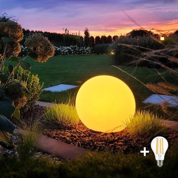 LED Φωτιστικό εξωτερικού χώρου GLOBO 1xE27/11W/230V διάμ. 40 cm IP44