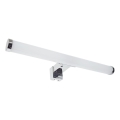LED φωτιστικό για καθρέφτη μπάνιου, 8W/230V, 30 cm, IP44, γυαλιστερό χρώμιο