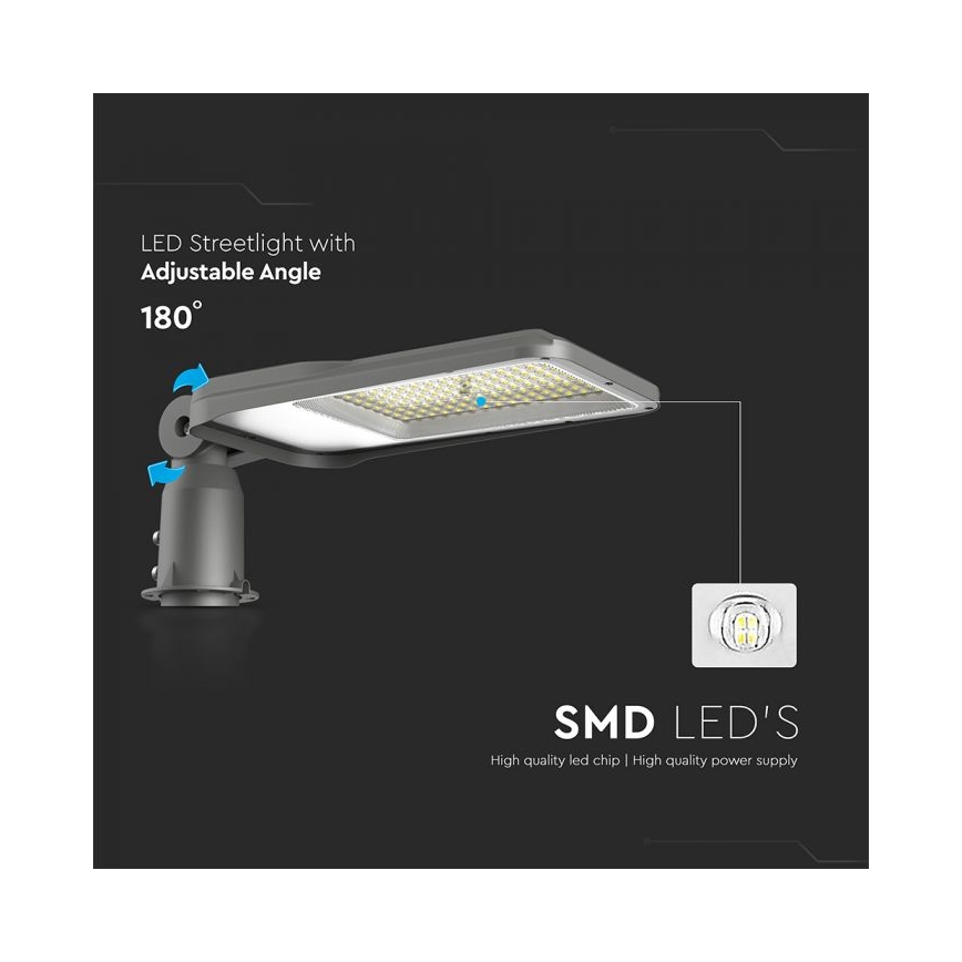 LED Φωτιστικό Δρόμου SAMSUNG CHIP LED/100W/230V 4000K IP65