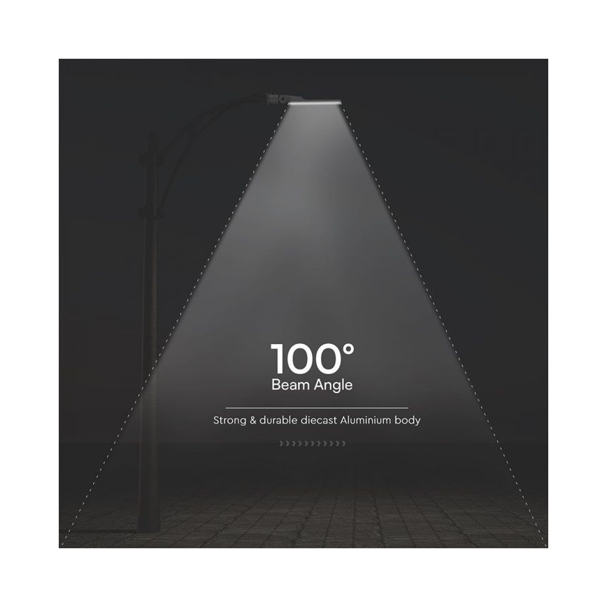 LED Φωτιστικό Δρόμου SAMSUNG CHIP LED/100W/230V 4000K IP65