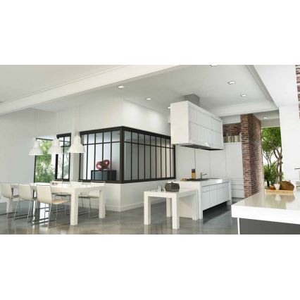 LED Φωτιστικό οροφής μπάνιου VEGA LED/18W/230V 3800K 22,5 εκ. IP44