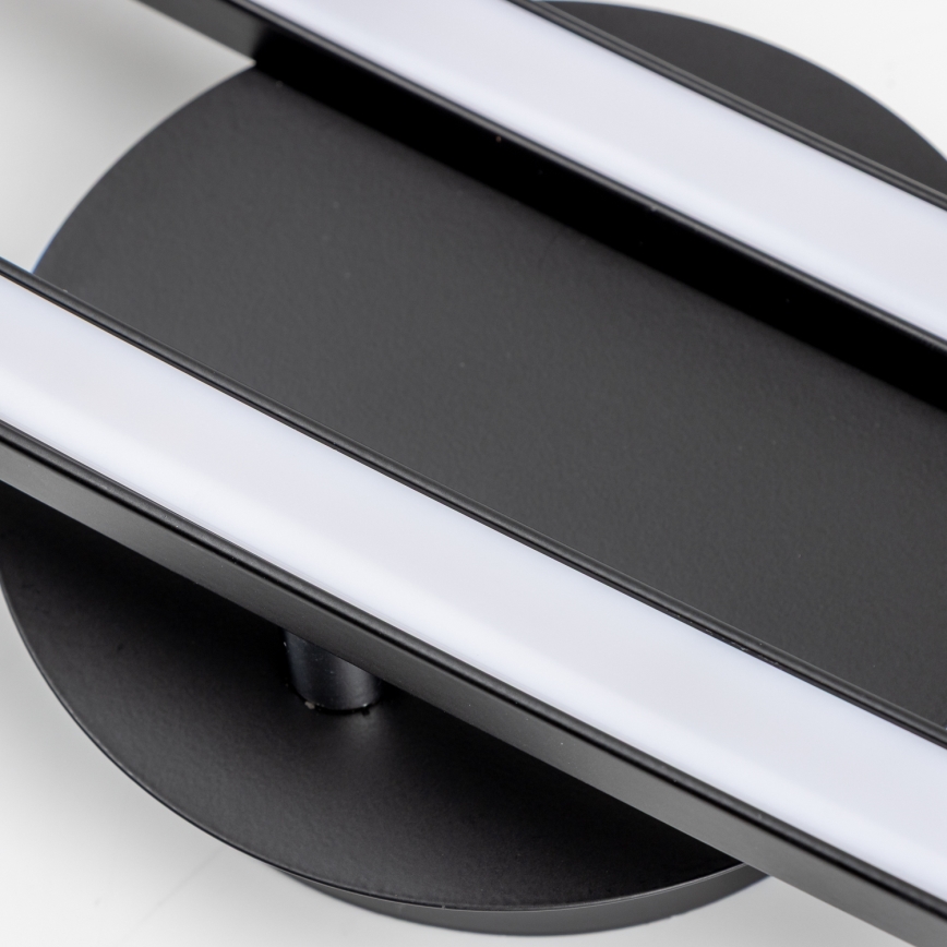 LED φωτιστικό οροφής 2xLED/6W/230V μαύρο