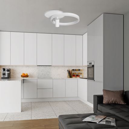 LED φωτιστικό οροφής 38W/230V + 1xGU10/30W λευκό