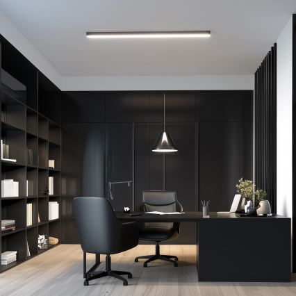LED φωτιστικό οροφής ALLDAY BASIC LED/20/30/40W/230V 2700/4000/6000K 120 cm μαύρο