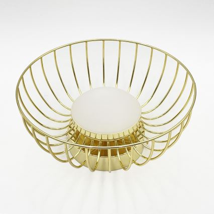 LED φωτιστικό οροφής BETSY LED/12W/230V, διάμ. 25 cm, χρυσό