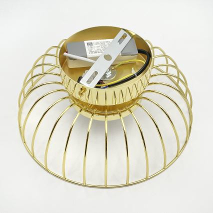 LED φωτιστικό οροφής BETSY LED/12W/230V, διάμ. 25 cm, χρυσό