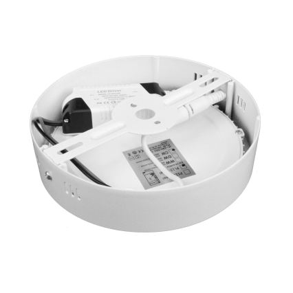 LED φωτιστικό οροφής DIEGO LED/12W/230V 4000K IP40 διάμ. 16,5 cm λευκό
