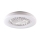 LED Φωτιστικό οροφής dimmable με ανεμιστήρα LIBYA LED/48W/230V 3000-6500K λευκό + τηλεχειριστήριο