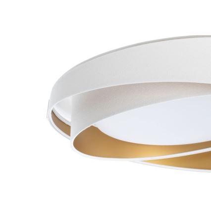 LED φωτιστικό οροφής GALAXY MODERN LED/24W/230V Ø 55 cm λευκό/χρυσό
