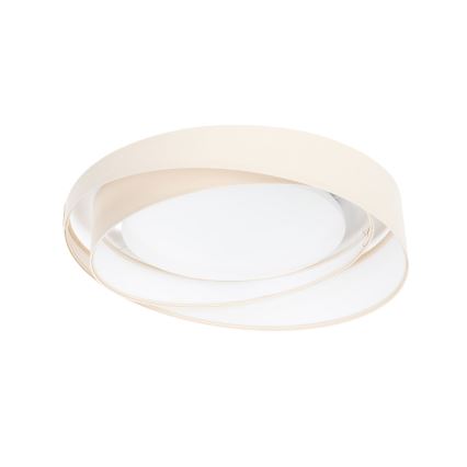 LED φωτιστικό οροφής GALAXY MODERN LED/24W/230V Ø 55 cm κρεμ/λευκό