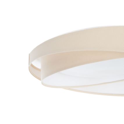 LED φωτιστικό οροφής GALAXY MODERN LED/24W/230V Ø 55 cm κρεμ/λευκό