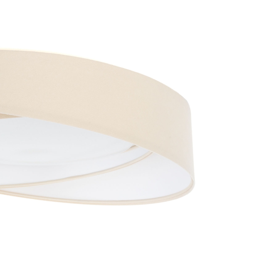 LED φωτιστικό οροφής GALAXY MODERN LED/24W/230V Ø 55 cm κρεμ/λευκό