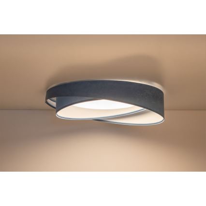 LED φωτιστικό οροφής GALAXY MODERN LED/24W/230V, διάμ. 55 εκ., μπλε