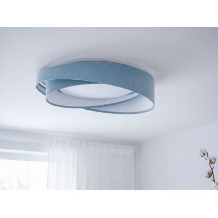 LED φωτιστικό οροφής GALAXY MODERN LED/24W/230V, διάμ. 55 εκ., μπλε