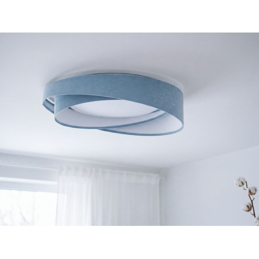LED φωτιστικό οροφής GALAXY MODERN LED/24W/230V, διάμ. 55 εκ., μπλε