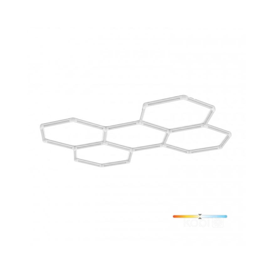 LED φωτιστικό οροφής HEXLINE LED/216W/230V 4000K 208x300 cm λευκό