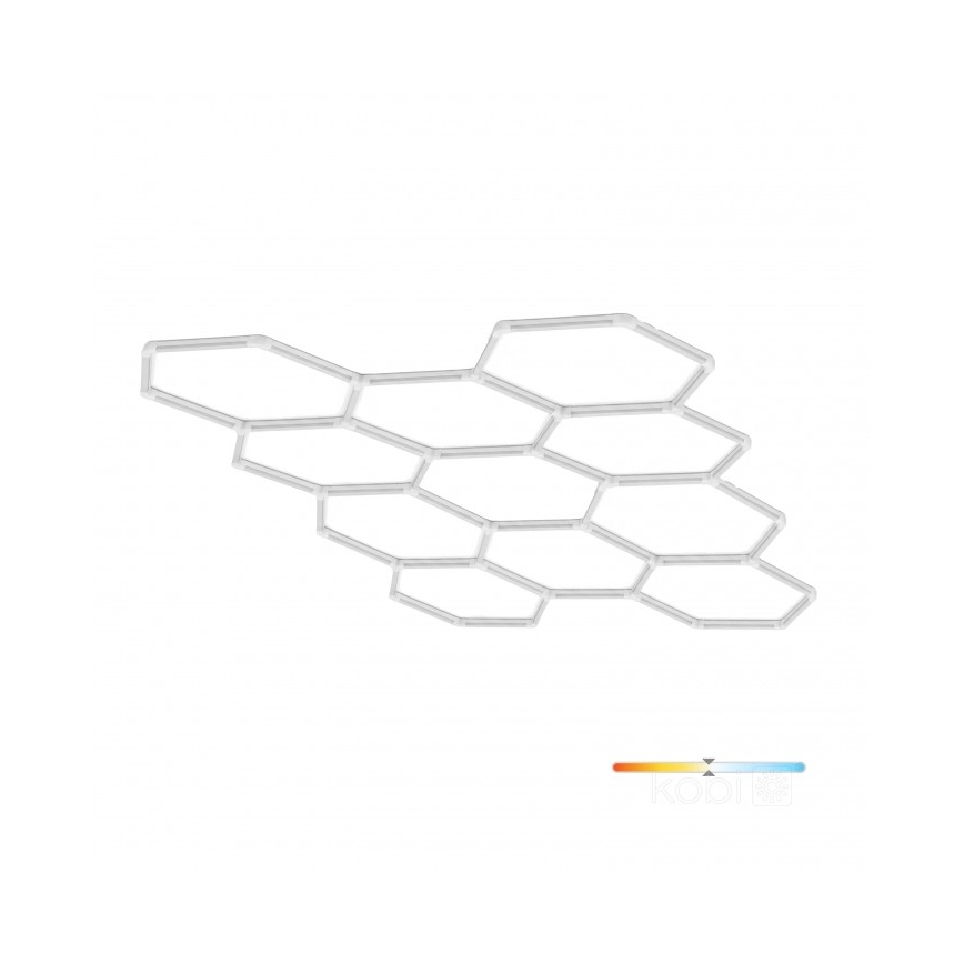 LED φωτιστικό οροφής HEXLINE LED/513W/230V 4000K 300x516 cm λευκό