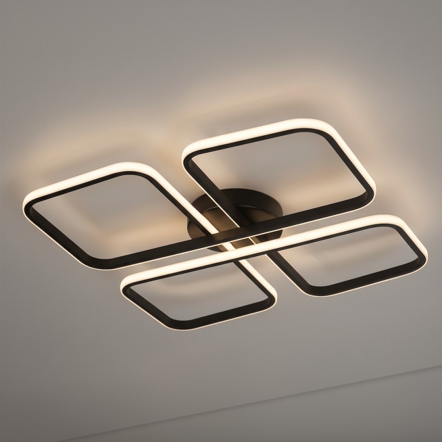LED φωτιστικό οροφής HIDALGO LED/40W/230V μαύρο