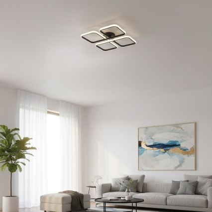 LED φωτιστικό οροφής HIDALGO LED/40W/230V μαύρο