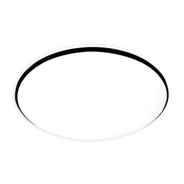 LED φωτιστικό οροφής HUGO LED/12/18/24W/230V 3000/4000/6500K Ø 30 cm IP54 μαύρο