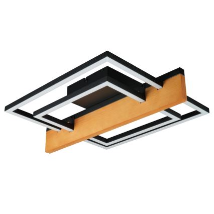 LED φωτιστικό οροφής LARYSA LED/23W/230V 35x45 πεύκο