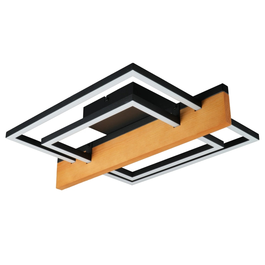 LED φωτιστικό οροφής LARYSA LED/23W/230V 35x45 πεύκο