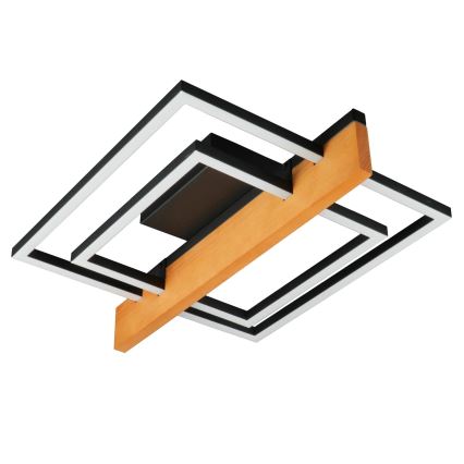 LED φωτιστικό οροφής LARYSA LED/23W/230V 35x45 πεύκο