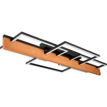 LED φωτιστικό οροφής LARYSA LED/35W/230V 35x90 cm πεύκο