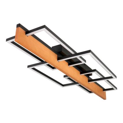 LED φωτιστικό οροφής LARYSA LED/35W/230V 35x90 cm πεύκο