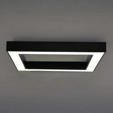 LED Φωτιστικό οροφής LED/100W/230V 3000/4000/6500K 80x80 cm μαύρο