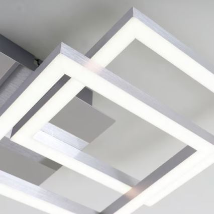 LED φωτιστικό οροφής LED/10W/230V 3000K ματ χρώμιο