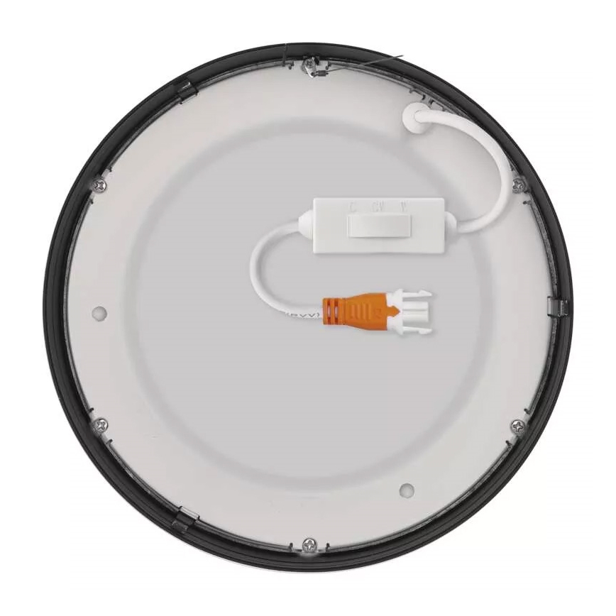 LED Φωτιστικό οροφής NEXXO LED/12,5W/230V 3000/3500/4000K δ. 17 cm μαύρο